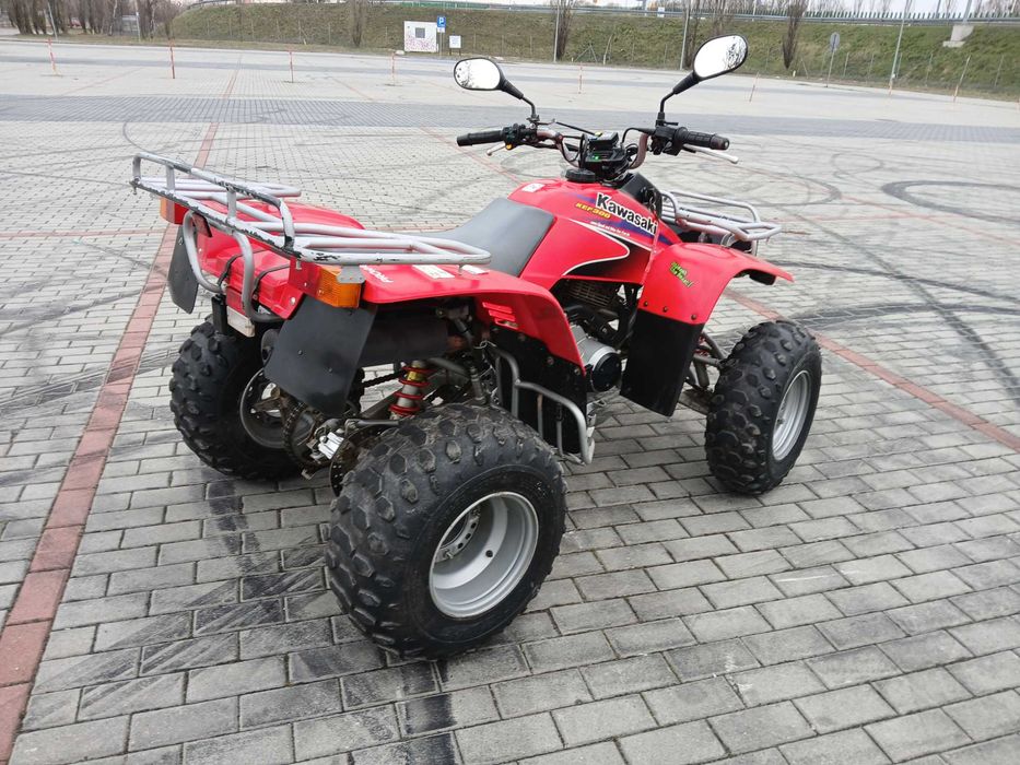 Kawasaki KEF-300 Homologacja YFM Inny LTZ Lakota TRX Access Maxxer KXR