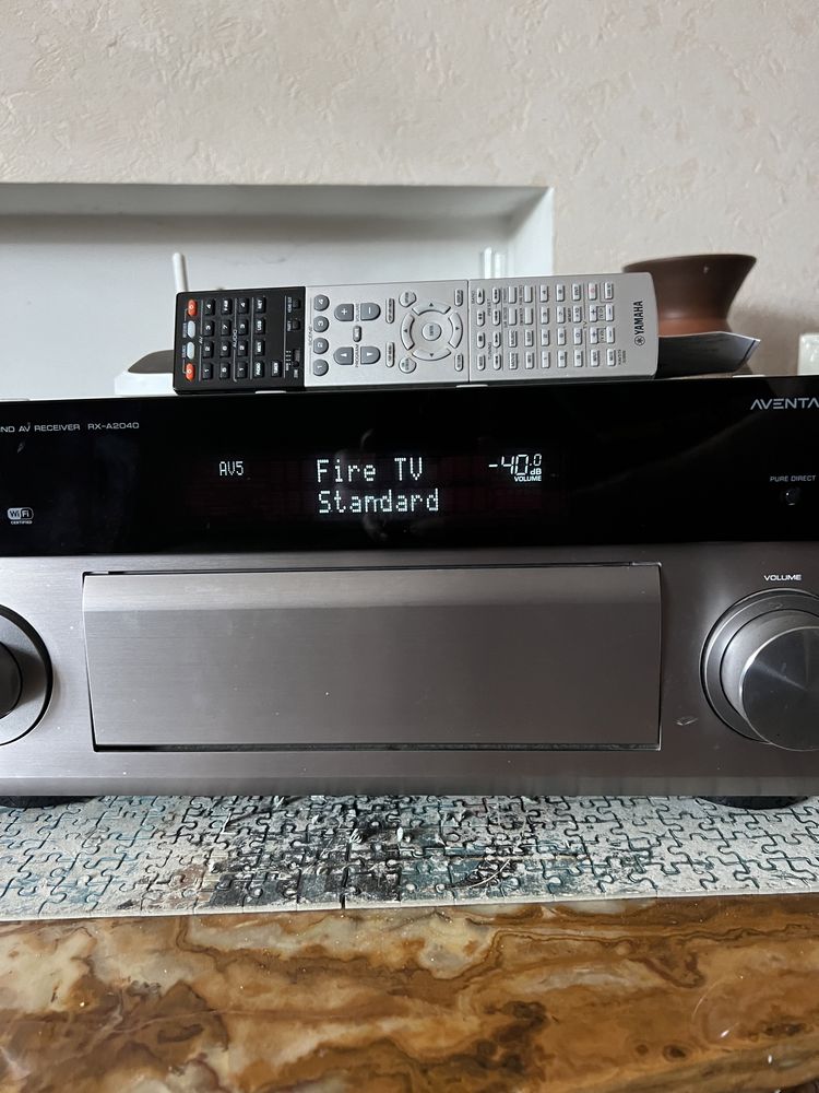 AV Ресивер Yamaha RX-A2040 / Dolby Atmos / 4k / 9.2 / Wi-Fi