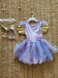 Smiki, Jednorożec, sukienka, strój dla dzieci, 3-4 lata; 89-104