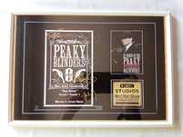 Moldura Série Peaky Blinders com Autógrafos (A4)