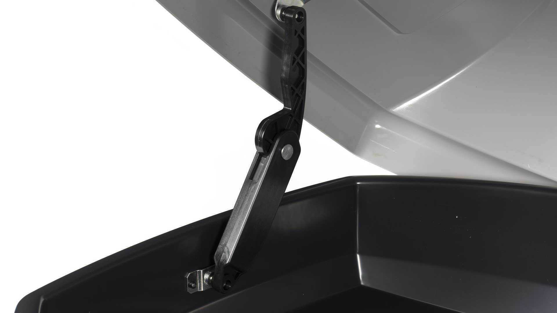 ∎∎∎ Box dachowy TAURUS Adventure 340 -srebrny połysk ∎∎∎