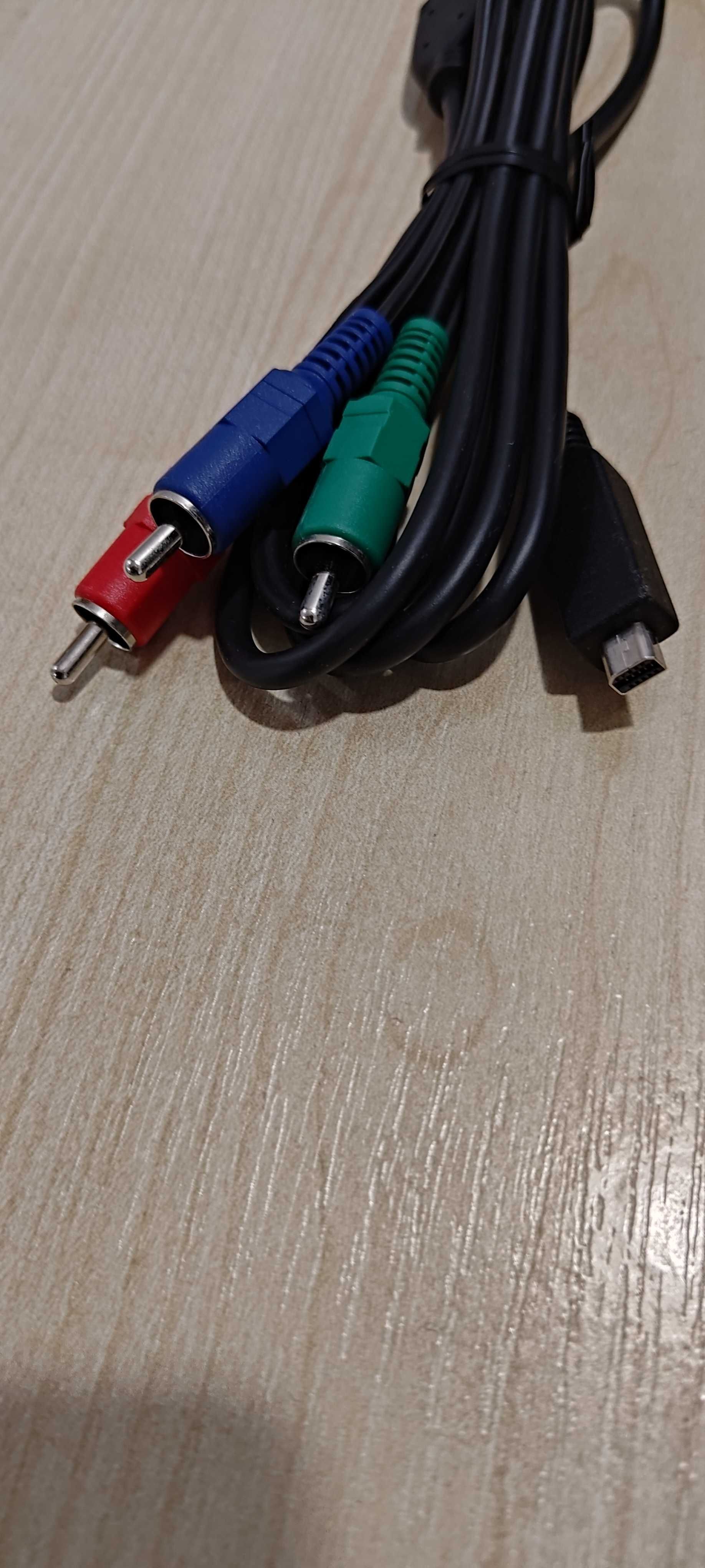 Кабель mini USB - 3 RCA (тюльпан)