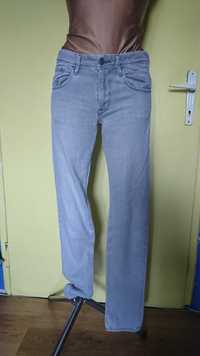 spodnie jeansowe jasno szare rozmiar xs/s