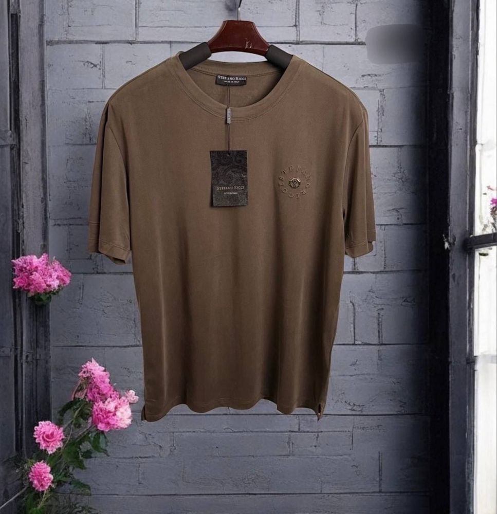NEW Чоловічі футболки Stefano Ricci L,XL,2XL,3XL,4XL,5XL ШОУРУМ