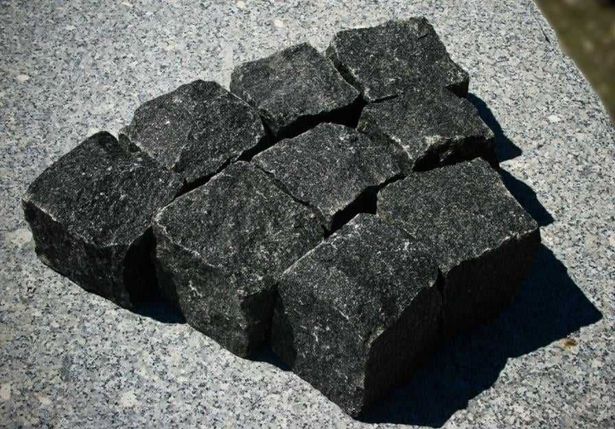 Kostka Granitowa czarna SZWED / Czerwona VANGA Darex Nysa