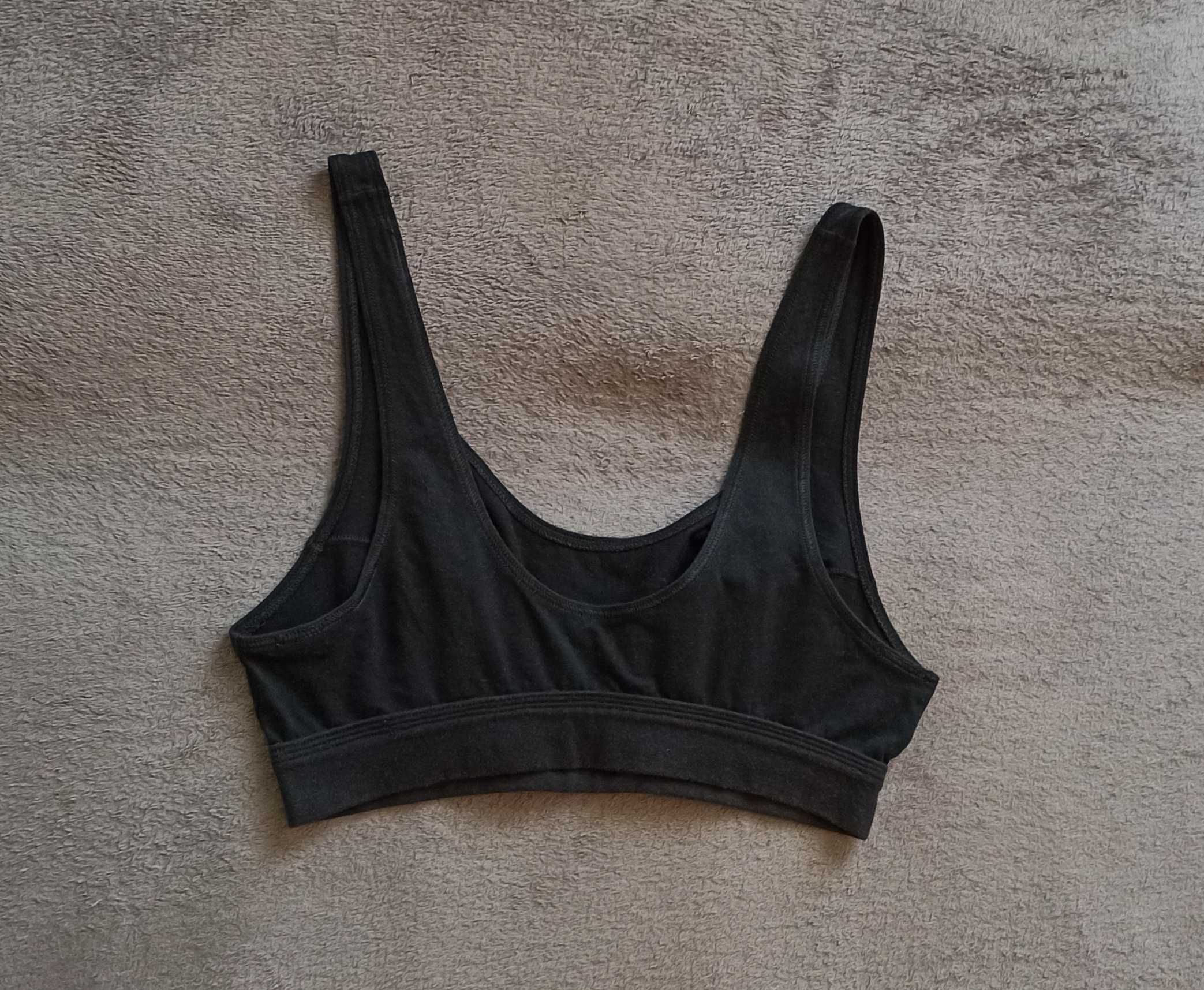 Stanik sportowy Sloggi bawełniany Tank Top Crop Top biustonosz