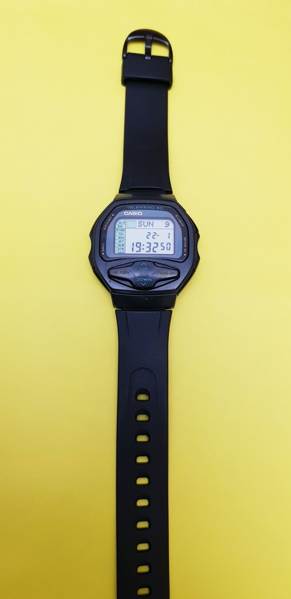 Casio DBF 50 W Japan годинник вінтажний ретро касіо Databank Telememo