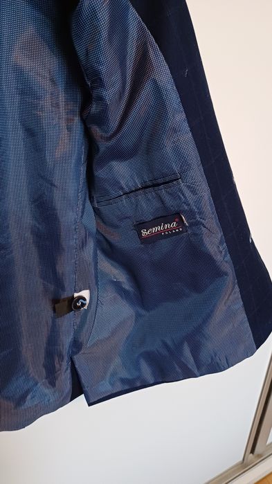 Garnitur chłopięcy komunijny  roz 146 gratis muszka I poszetka