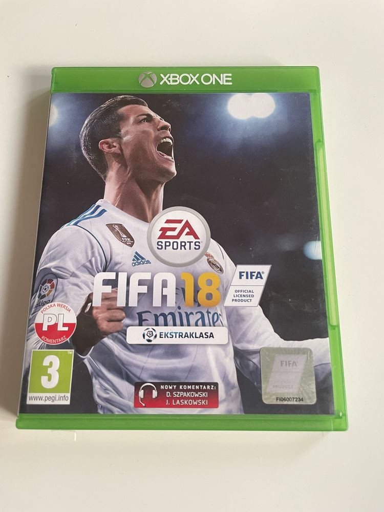 Fifa 2018 i 2021, xbox one