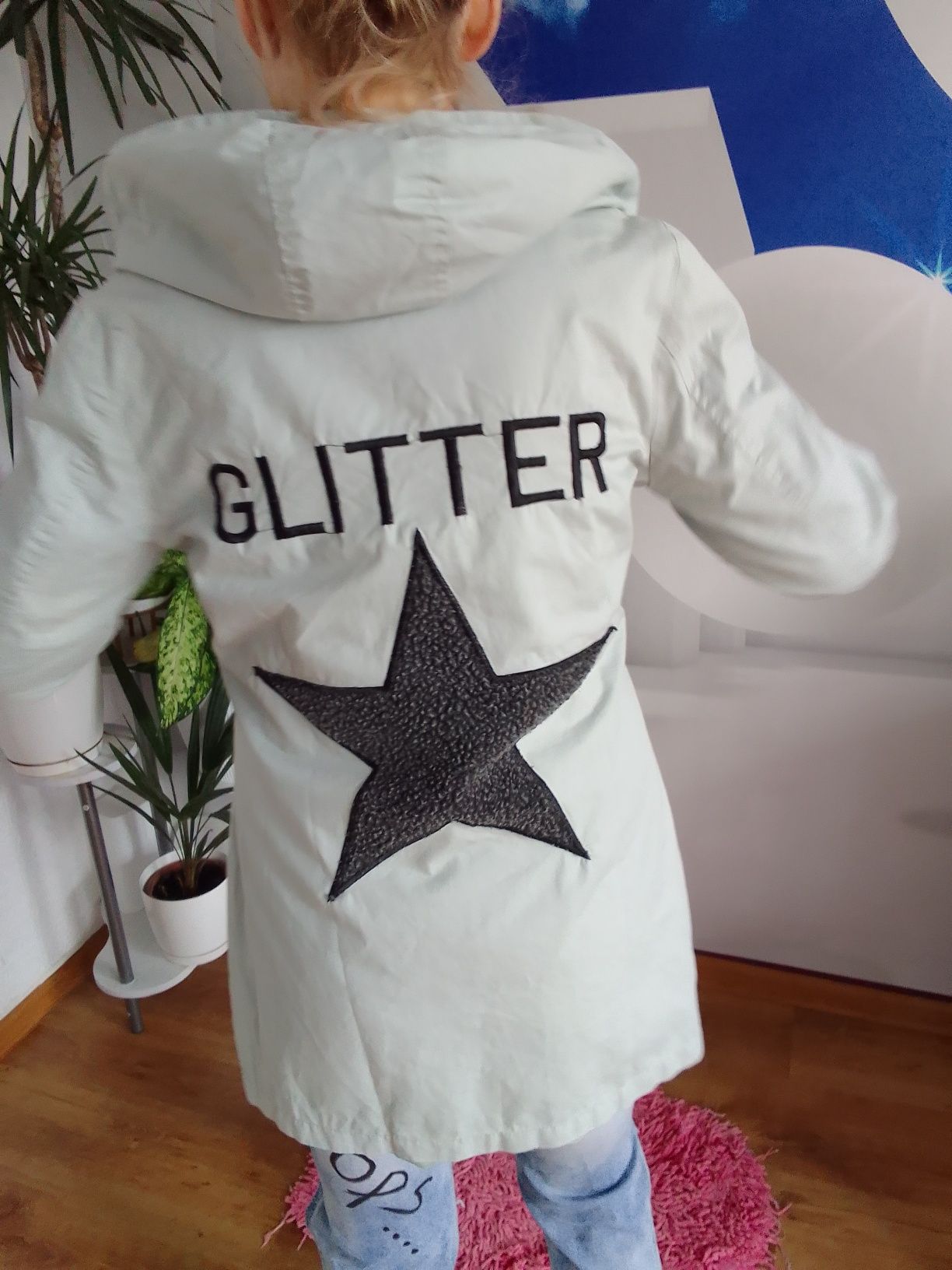 Parka wiosenna  Glitter