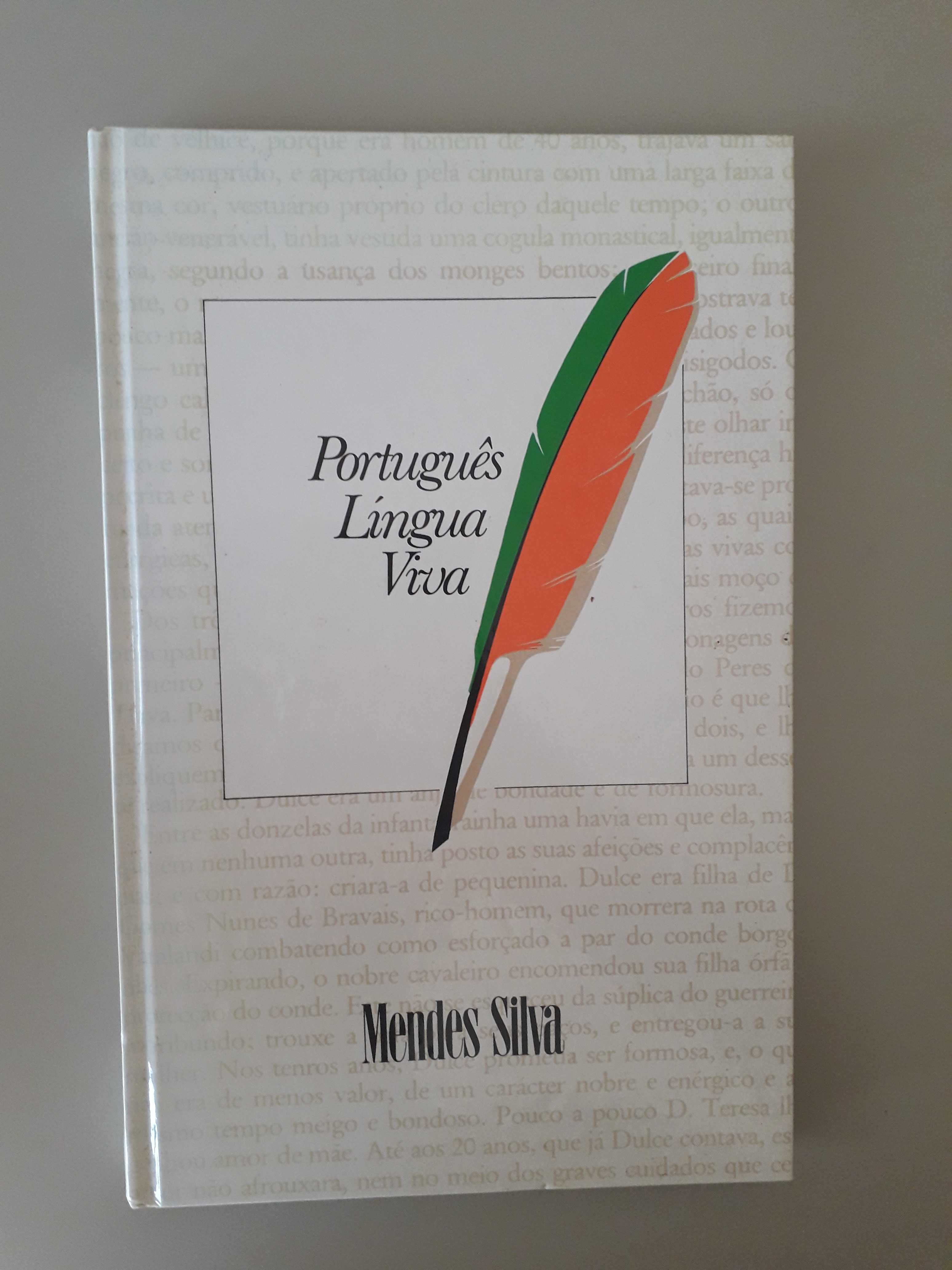 LIVRO "Português Língua Viva" de Mendes Silva