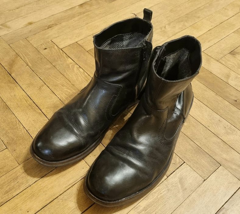 Ботинки мужские кожа Zara 42р