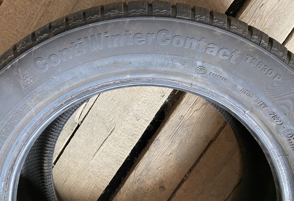 2шт 99% 225/55R17 Continental ContiWinterContact TS830P