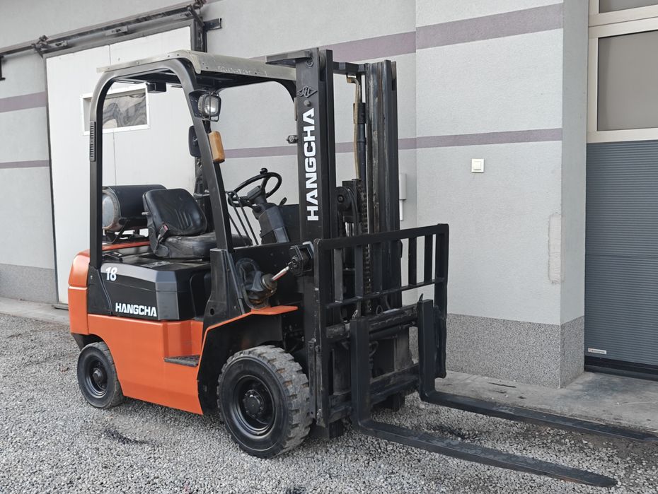 Wózek widłowy Hangcha 1.8T Lpg 2008r Przesuw Wolny Skok Silnik Nissan