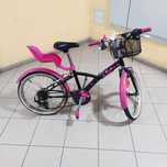 Rower BTWIN 20 cali- dziewczynka + akcesoria w tym kask