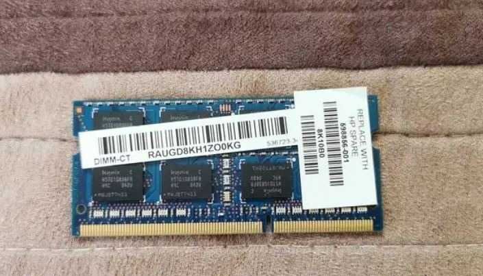 Pamięć RAM do laptopa Model Hynix 2GB 2RX8 PC3 - 10600S