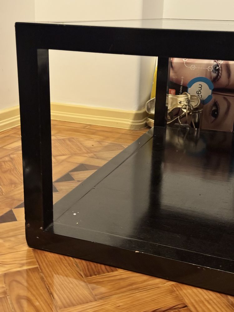 Mesa De Centro Sala De Estar Vidro / 300€ em loja / Como Nova
