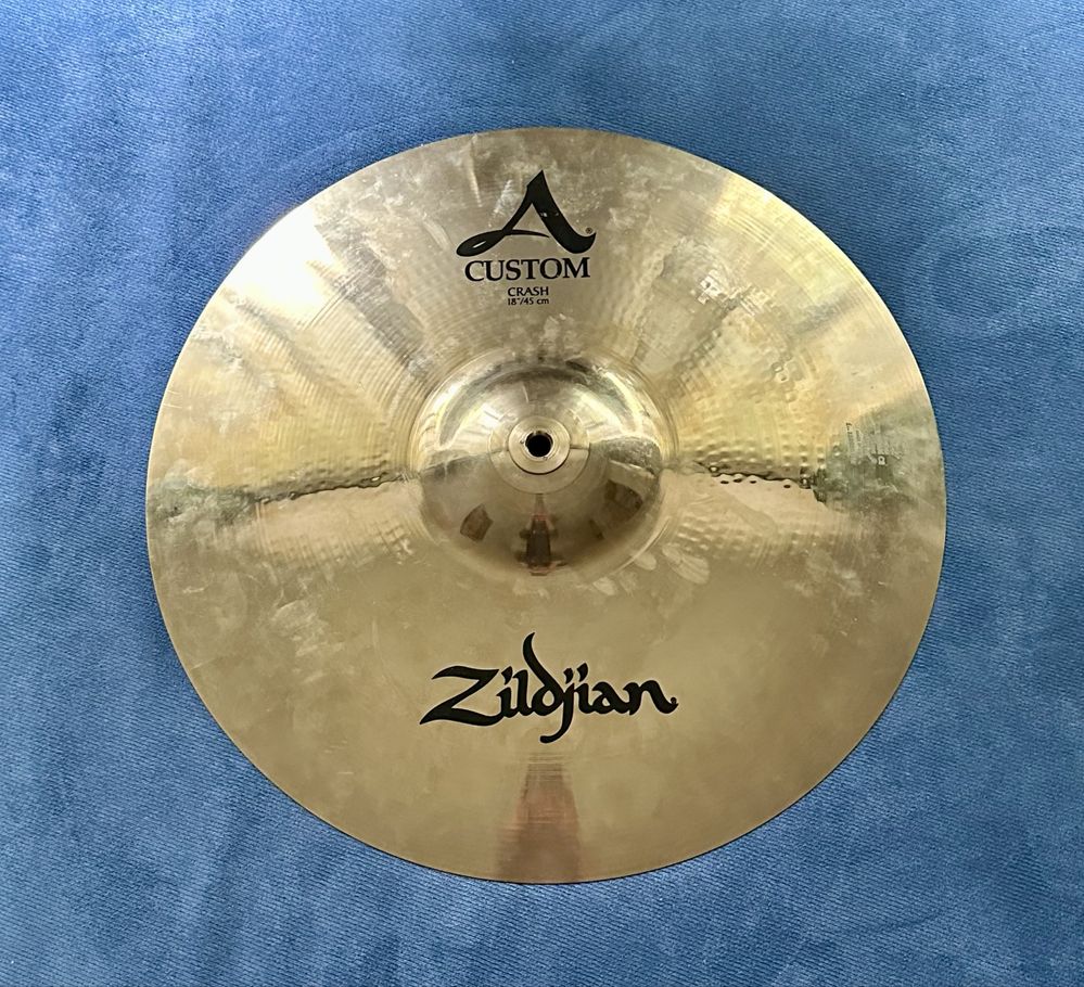 Zildjian A Custom Crash 18” | Професійний ремонт | Відео