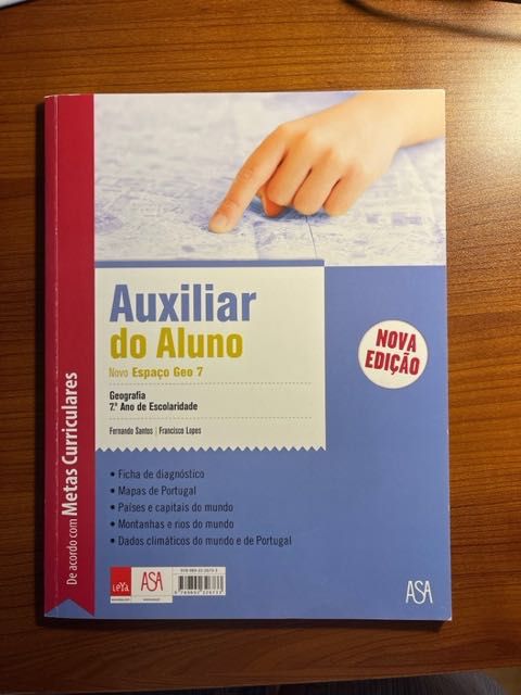 Livro de atividades Geografia Novo Espaço Geo 7º ano