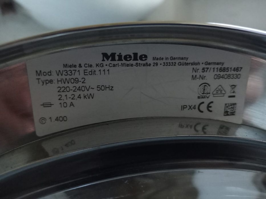 Miele pralka W3371 edition 111