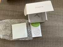 2 Interruptores Zigbee Desire - 3 Gang - 86x86mm - Vidro Branco - Tuya