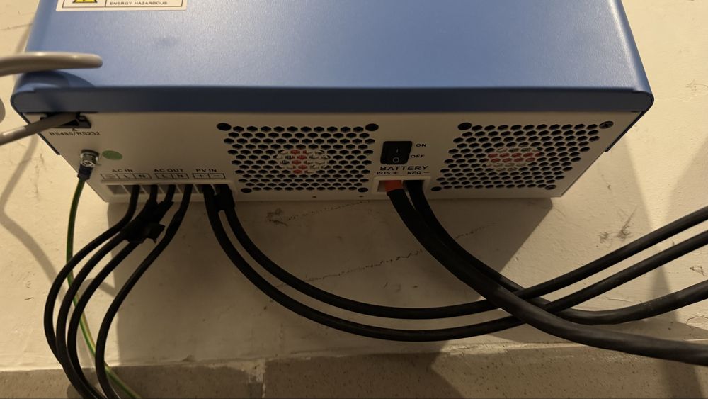 Інвертор гібридний 6.2 Kw 48v. + акумулятор 5Агод.