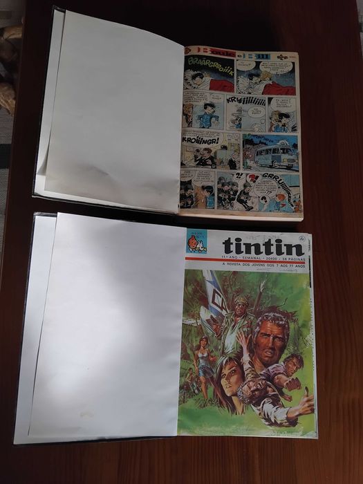 Banda desenhada, revistas encadernadas, anos 70