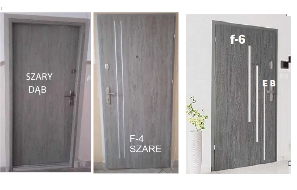 Drzwi wejściowe do bloku , zewnętrzne z montażem PROMOCJA