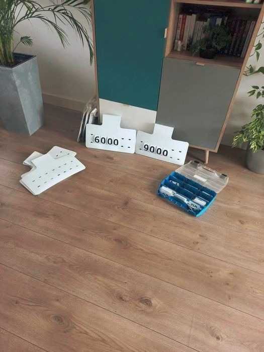 Cenówka wewnętrzna zawieszka pricer do aut samochodów 16szt