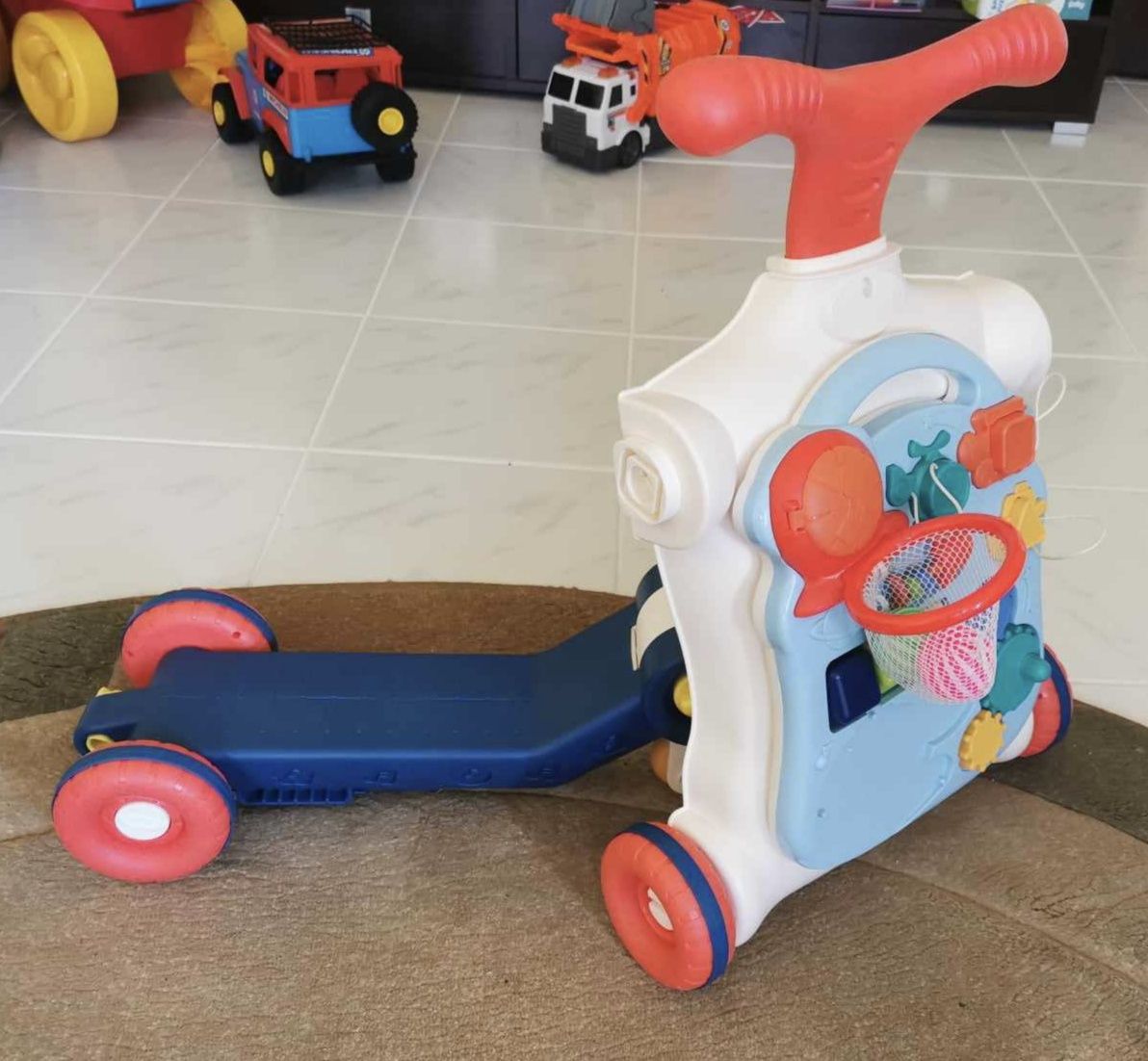 Chodzik Pchacz Stalik Edukacyjny Panel Pianino 5w1