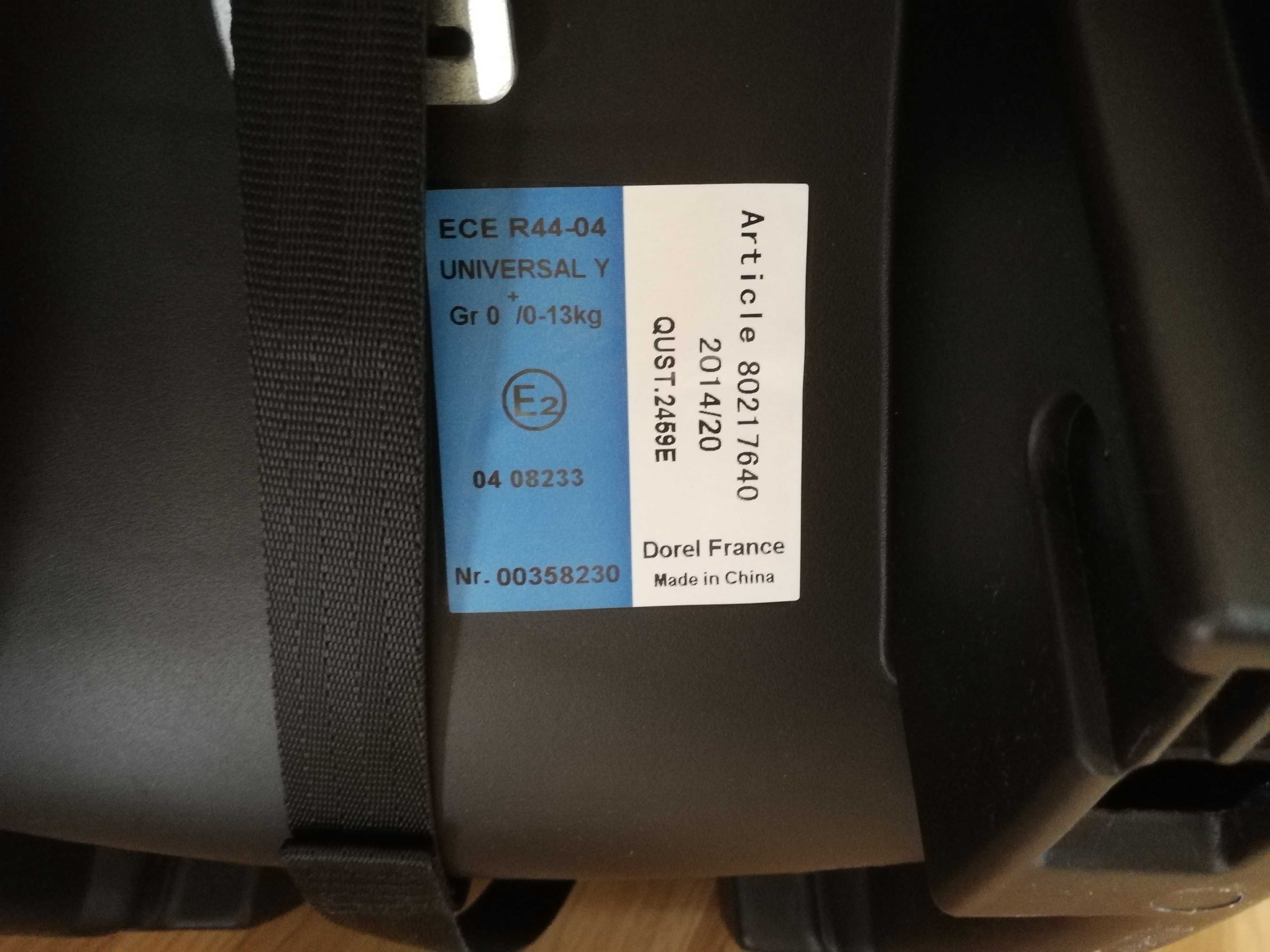 Fotelik samochodowy Safety 1st one safe xt xm nosidełko NOWY