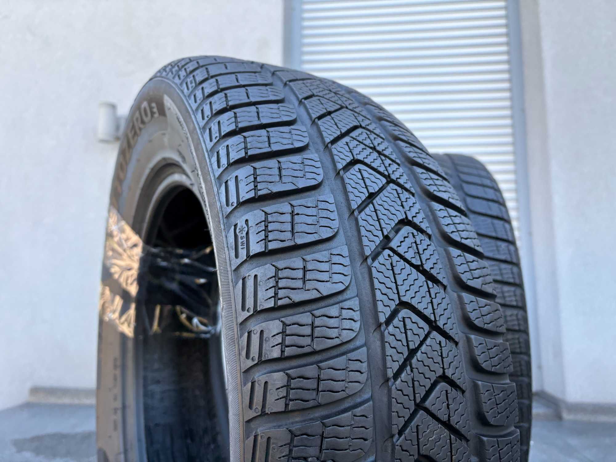 2szt zimowe 215/60R16 Pirelli 7,2-6,8mm 2022/18r bdb stan Z121 gwaran