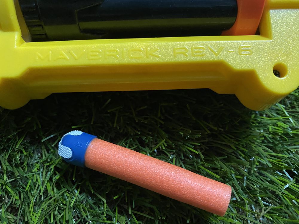 NERF 6 tiros