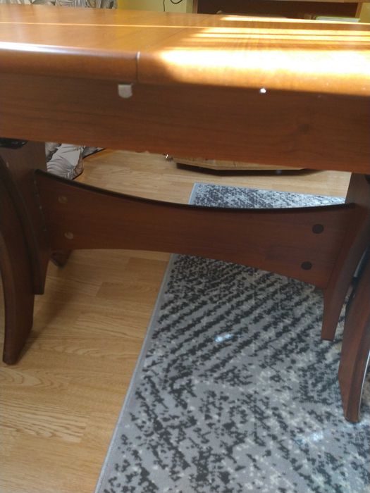 Rozkładana ława do wielkości stołu