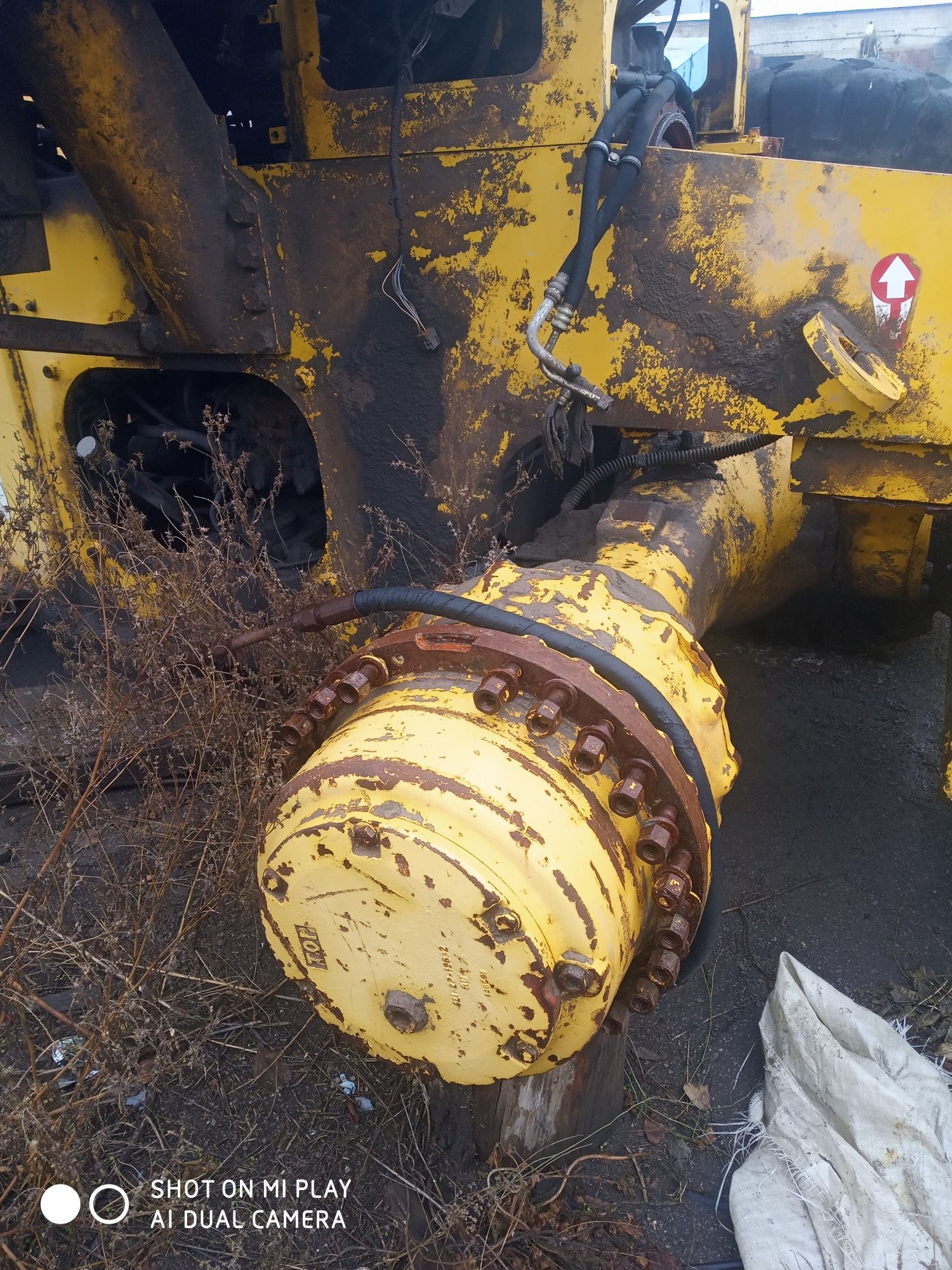 Разборка фронтального погрузчика komatsu wa 470 wa470-3