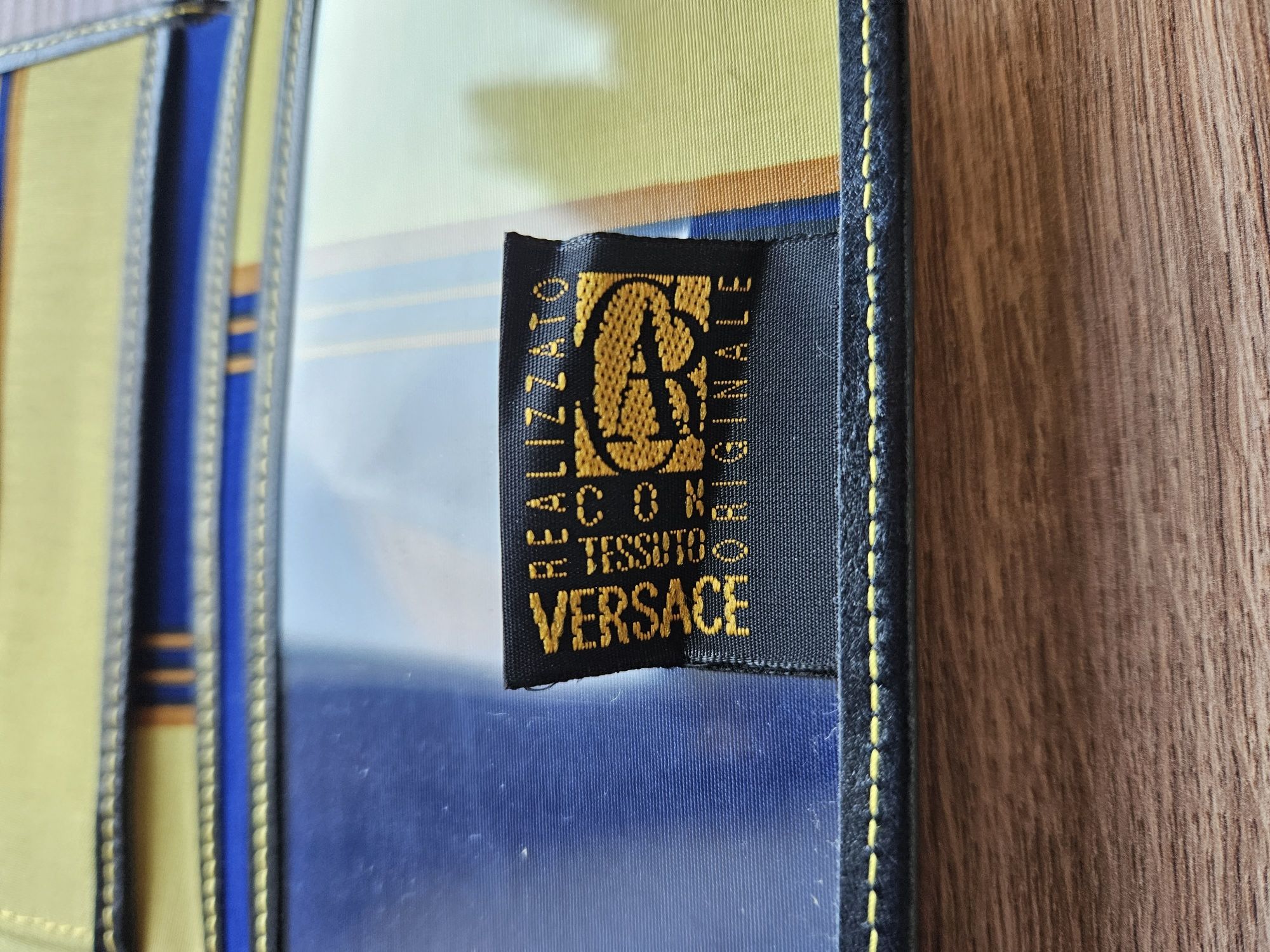 Oryginalny portfel Versace