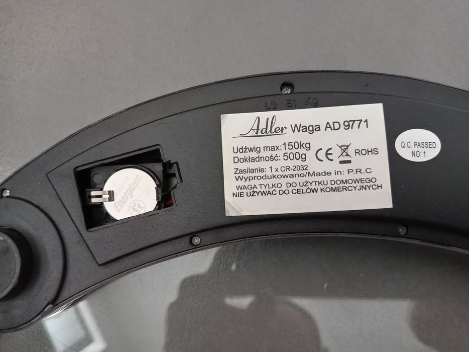 Waga łazienkowa Adler AD 9771 do 150 kg Wwa