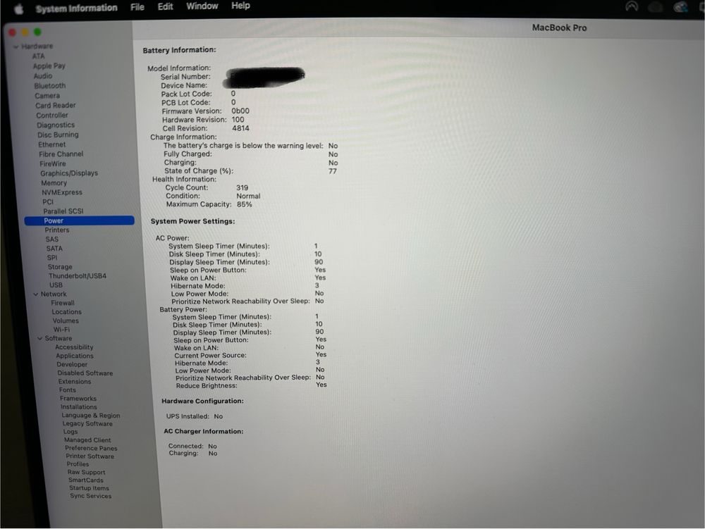 MacBook Pro 14" M1 Pro - 16GB RAM - SSD 512GB - Estado Excelente