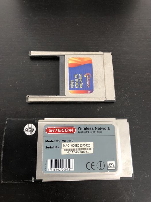 Modem pcmcia e leitor de cartoes(vendido)