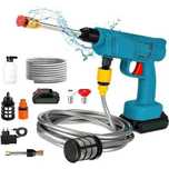 Lavadora de alta pressão sem fio 30bar 1000w + 2 baterias ( Novo)