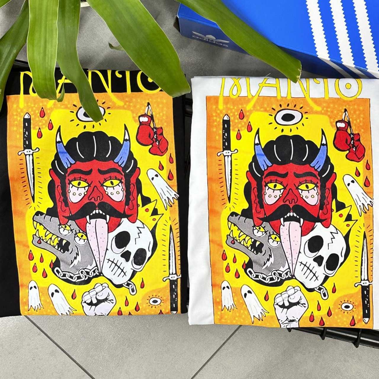 MANTO Strike ‣ Новая футболка BIG Logo  ‣ Черная/Белая  ‣ ХС С М Л ХЛ