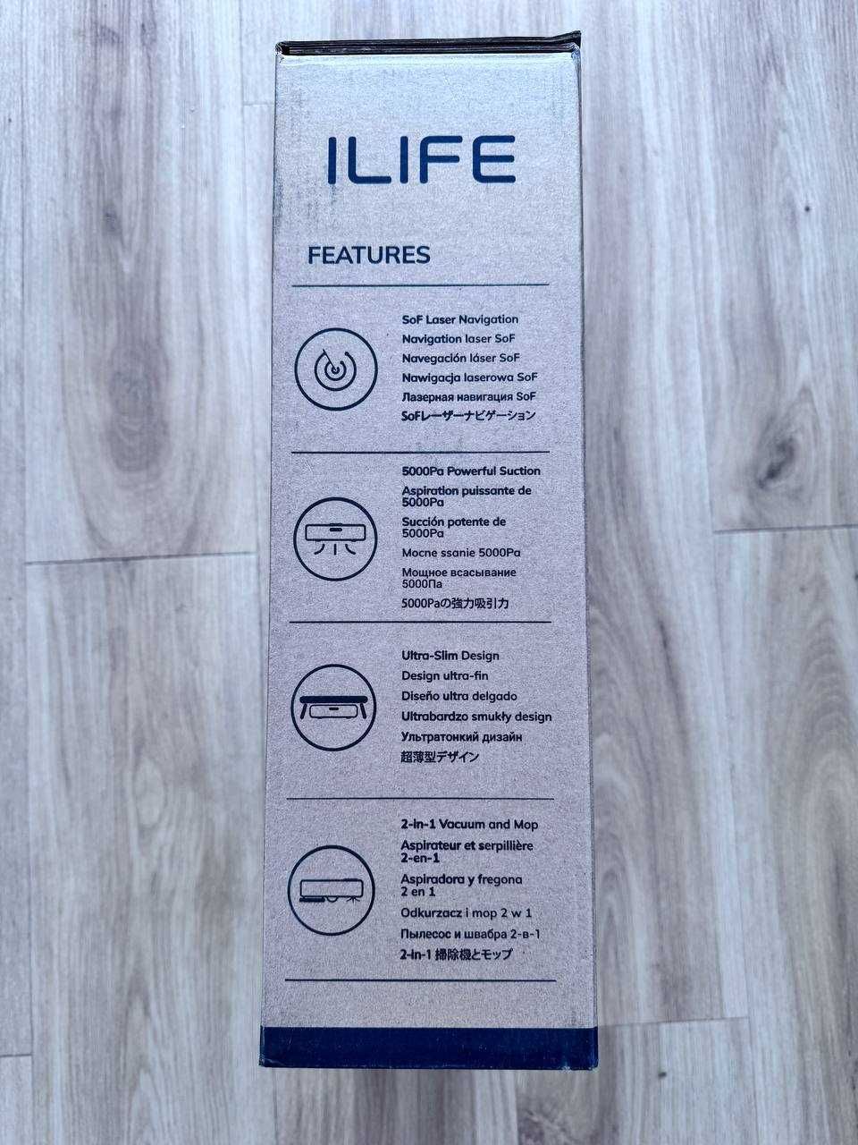 Robot sprzątający ILIFE V20, LiDAR, mopowanie