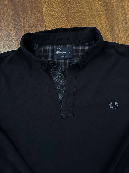 Поло з довгим рукавом Fred Perry