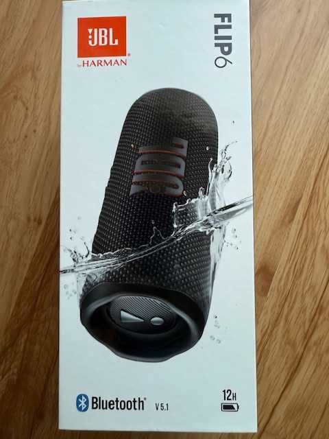 Głośnik mobilny JBL Flip 6 Czarny