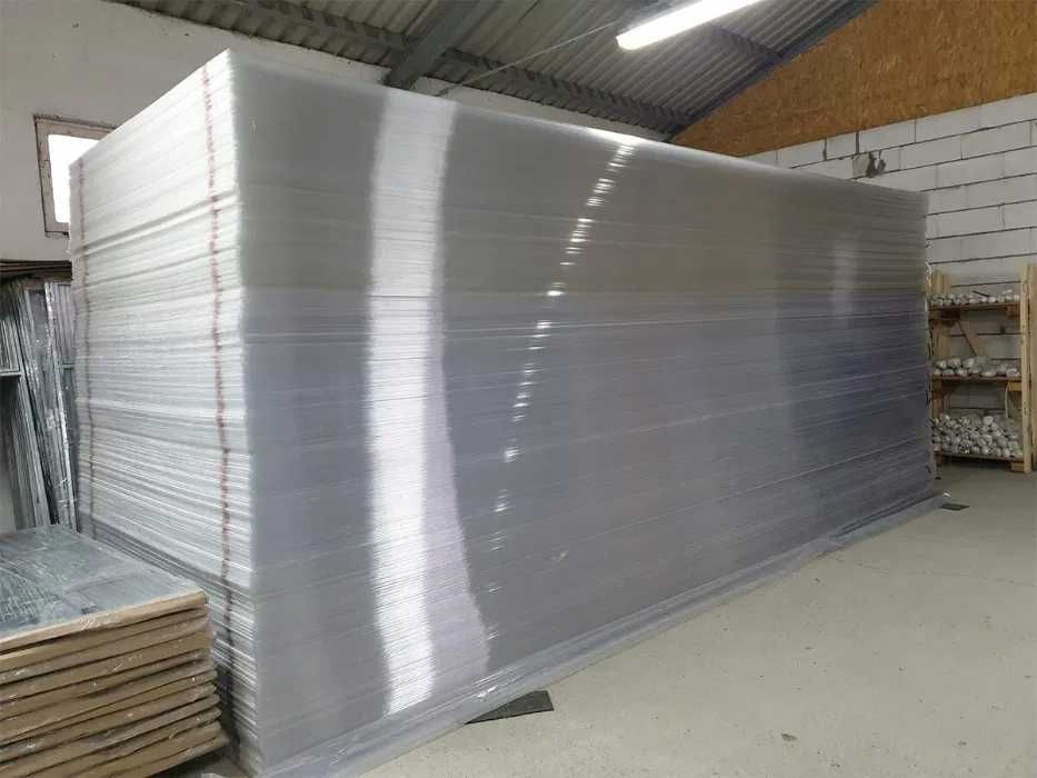 Poliwęglan komorowy 6 mm bezbarwny, 2.1×6 m, UV Na wymiar