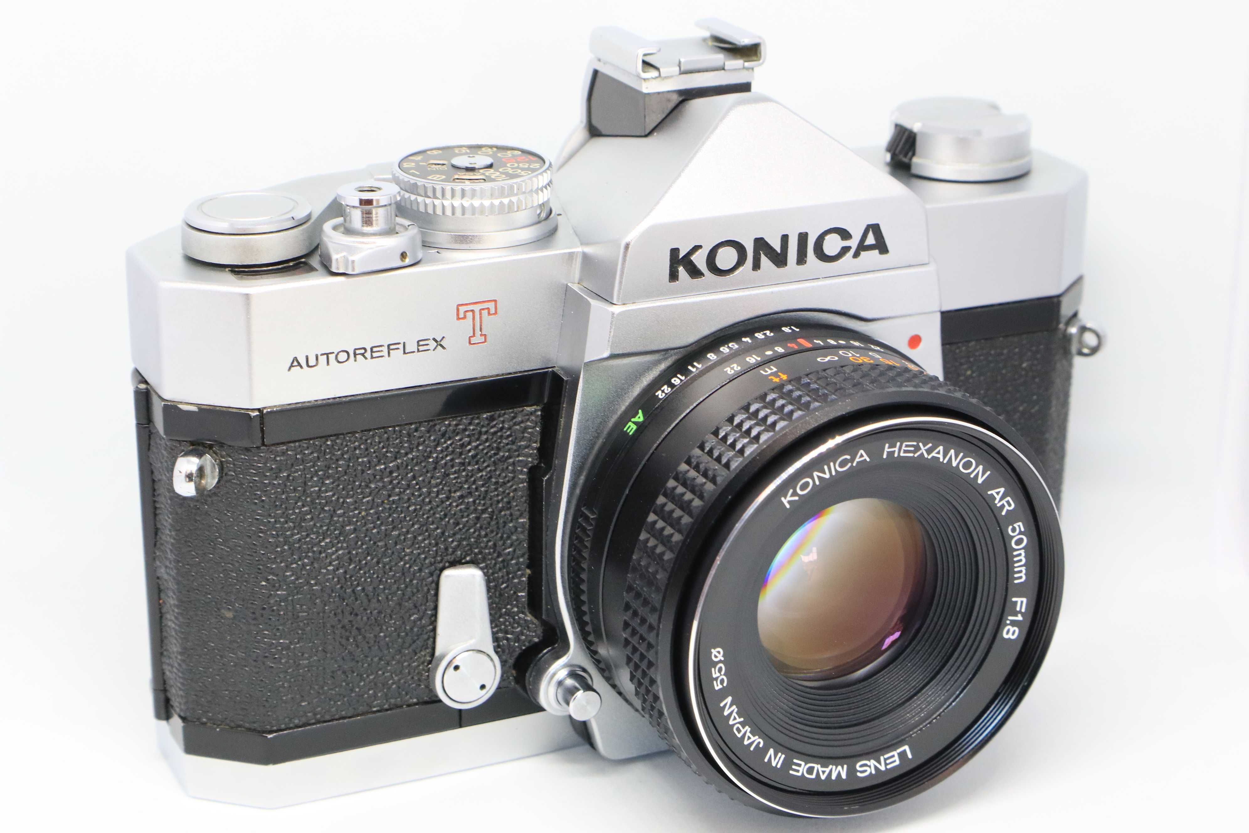 SLR Konica Autoreflex T + Konica Hexanon AR 50mm 1.8