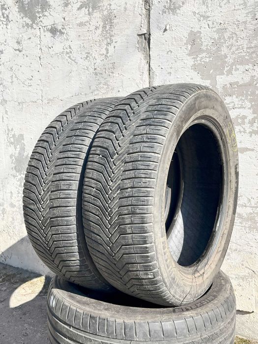 2шт Резина 235/55 R18 MICHELIN CROSS CLIMAT всесезонка Пара