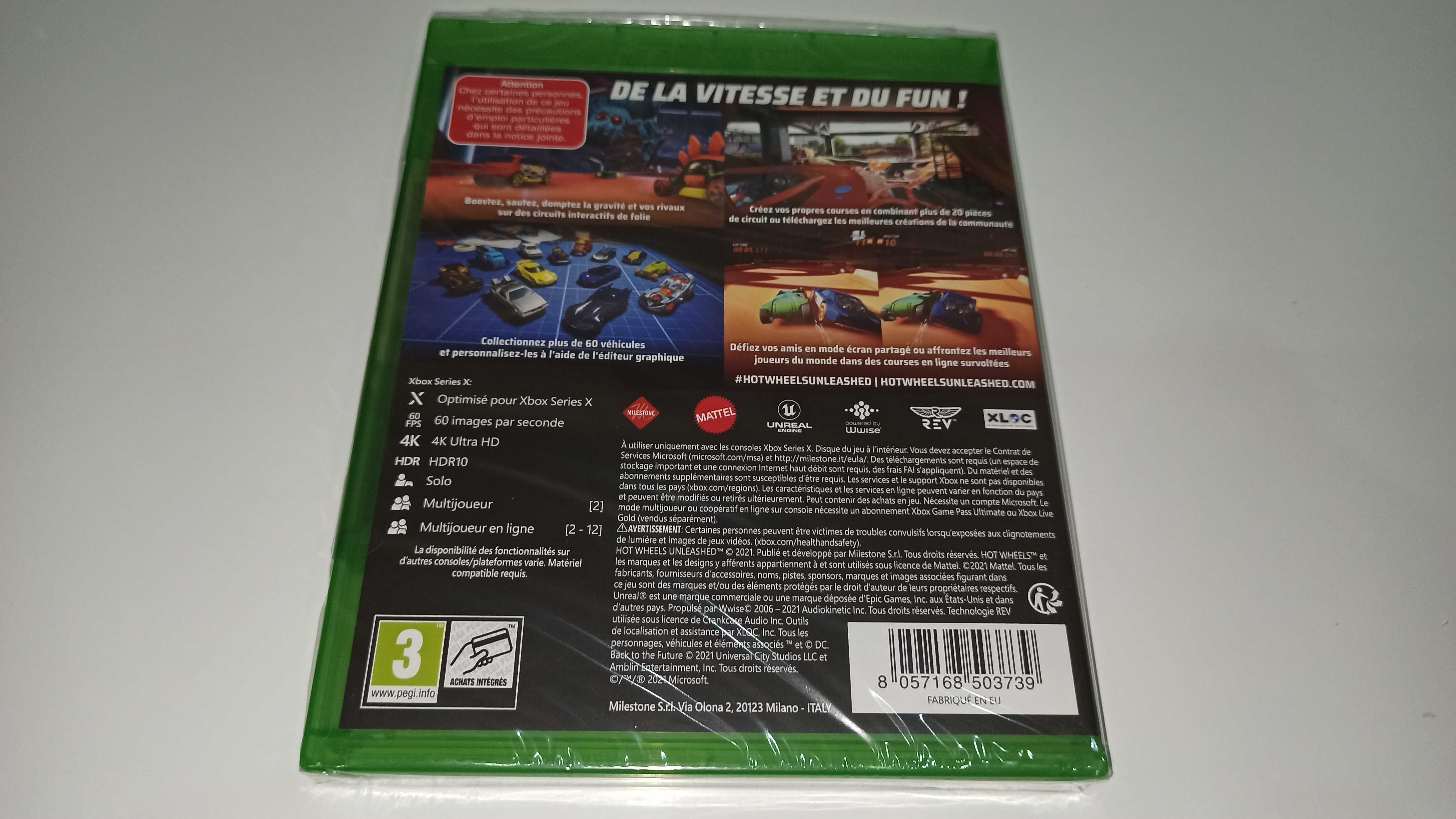 xbox series x HOT WHEELS UNLEASHED po polsku wyścigi 1-2 graczy Nowa!