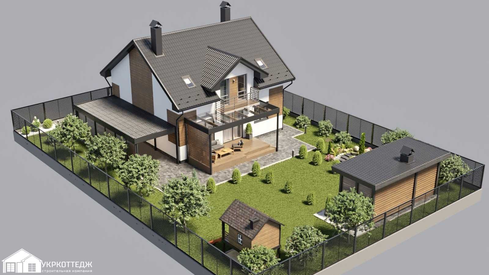 Проектирование домов Ар, Кр. Готовые проекты от 7500 грн