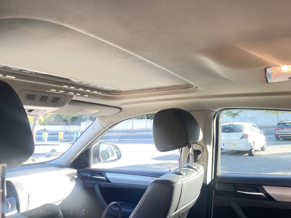 BMW X4 branco perola,caixa automatica e teto de abrir